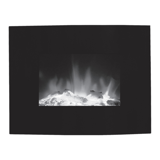 MediaShop Electric Fireplace Mode D'emploi