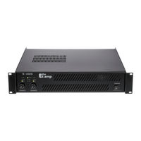 thomann the t.amp E-1500 Notice D'utilisation