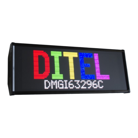 Ditel DMGI RGB Guide Rapide D'installation