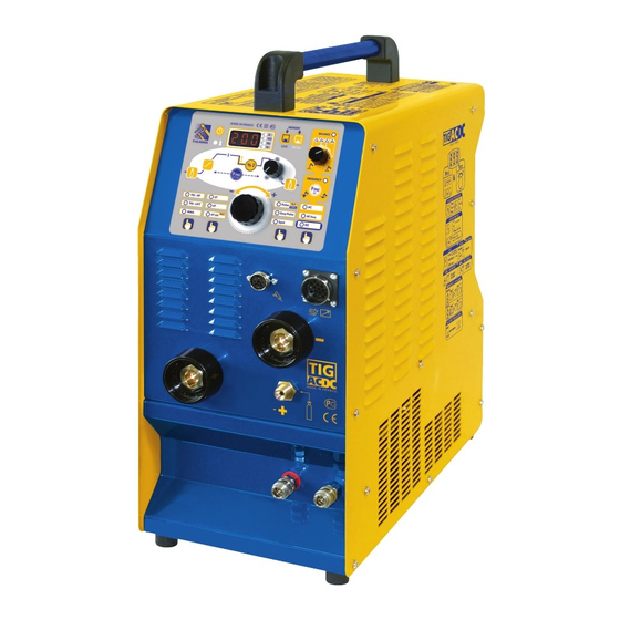 GYS TIG 207FV Mode D'emploi