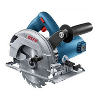 Bosch GKS 600 Professional Notice Originale