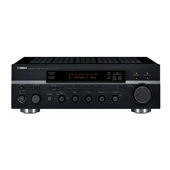 Yamaha RX-797 Mode D'emploi