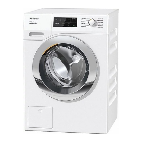 Miele WEG 375 WPS Excellence Mode D'emploi