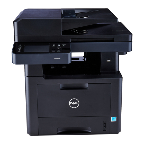 Dell B2375dfw Mono MFP Mode D'emploi