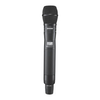 Shure AXIENT LEGENDARY PERFOMANCE AXT200 Mode D'emploi