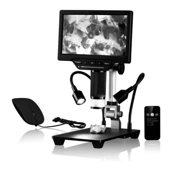 Bresser Digital Microscope with LCD Mode D'emploi