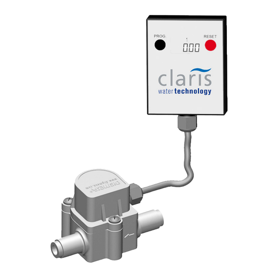 Claris watertechnology Flow Sensor Guide D'installation Et D'utilisation