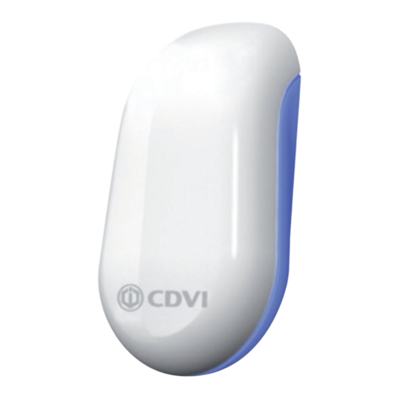 CDVI NANOPW Mode D'emploi