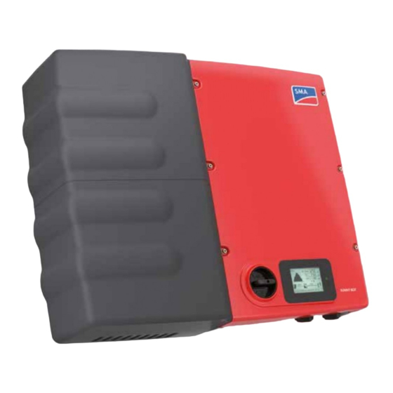 SMA SUNNY BOY 3600 SMART ENERGY Manuel De Service
