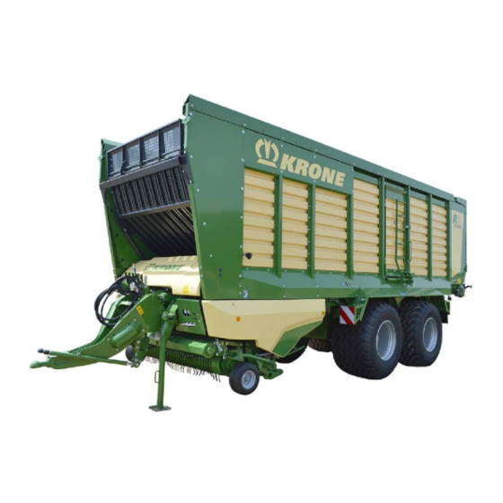 Krone RX 400 GL Manuels