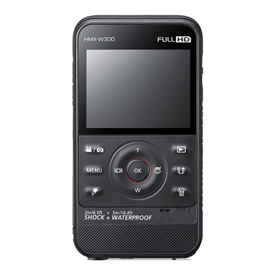 Samsung HMX-W300BP Manuel D'utilisation