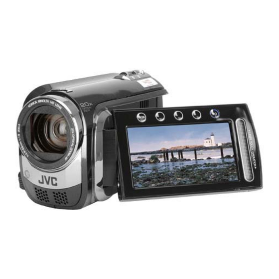 JVC GZ-HD300B Guide D'utilisation