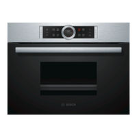 Bosch CDG634B 1 Serie Notice D'utilisation