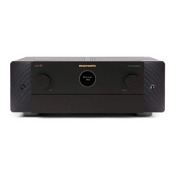 Marantz CINEMA 50 Manuel De L'utilisateur
