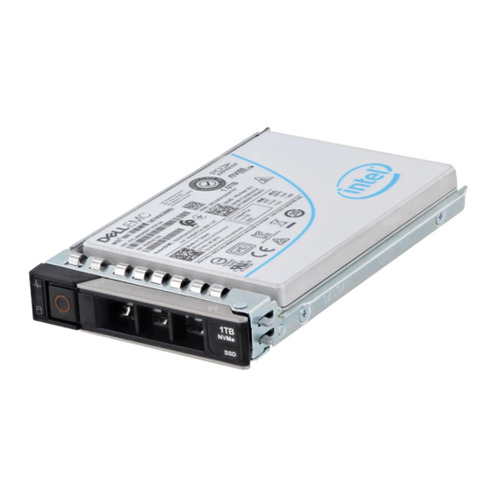 Dell SSD PCIe NVMe Express Flash Manuels