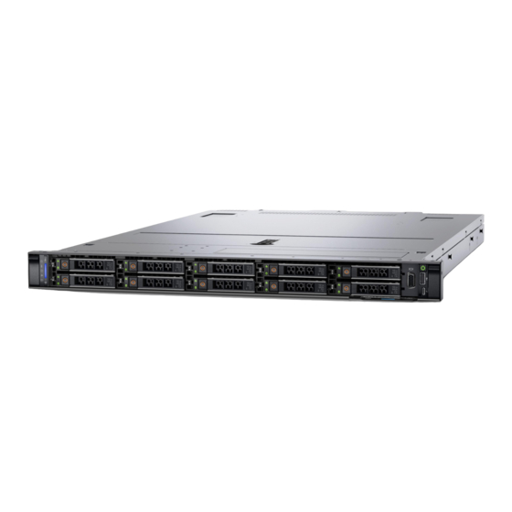 Dell EMC PowerEdge R650 Manuel D'installation Et De Maintenance