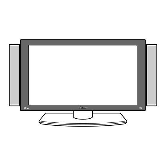 Pioneer PDP-S12-LR Mode D'emploi