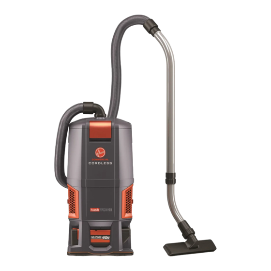 Hoover Commercial HUSHTONE CH93406 Guide D'utilisation