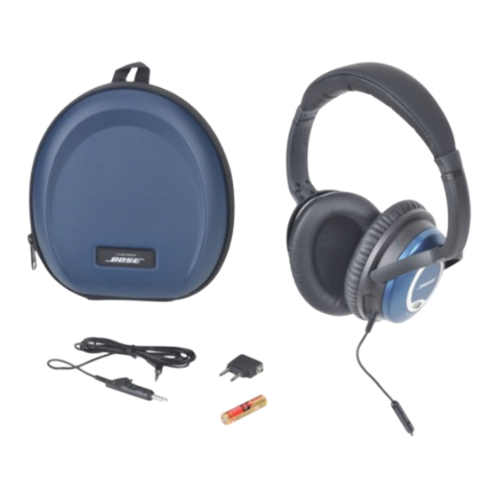 Bose QuietComfort 15 Acoustic Noise Cancelling Notice D'utilisation