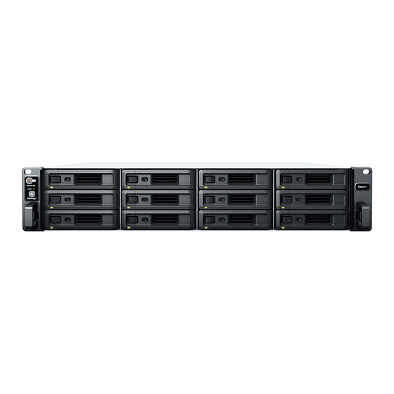 Synology RackStation RS2421+ Guide D'installation Matérielle