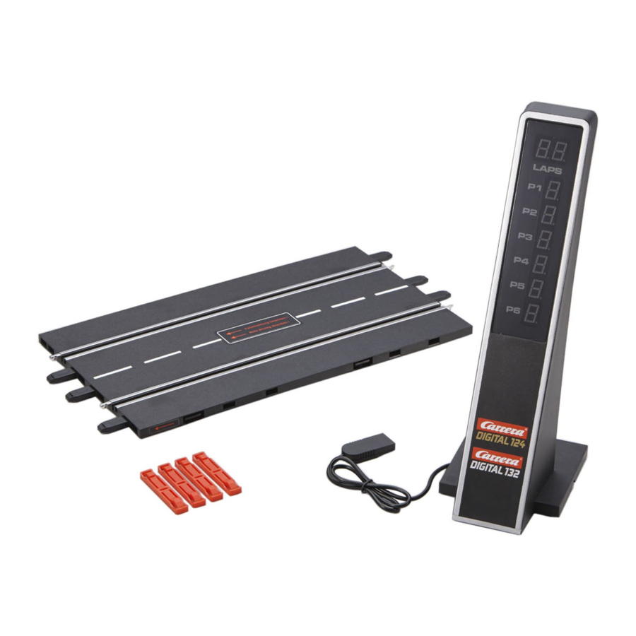 Carrera Digital 124 Multistart Lane Instructions De Montage Et D'utilisation