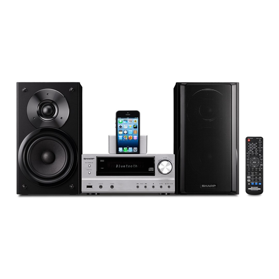 Sharp XL-HF202PH Mode D'emploi