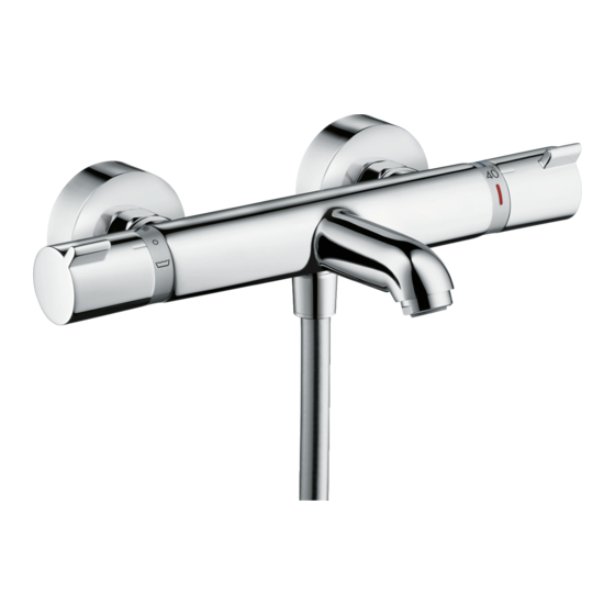 Hansgrohe Ecostat Comfort HQ 13112000 Mode D'emploi / Instructions De Montage