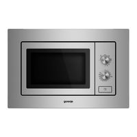 Gorenje BM171EG1X Notice D'utilisation