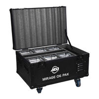 ADJ MIRAGE Q6 PAK Manuel D'utilisation