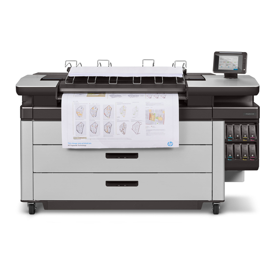 HP PageWide XL 8000 Manuel De L'utilisateur