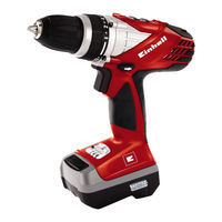 EINHELL RT-CD 14,4/1 Li Mode D'emploi D'origine
