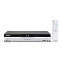 Pioneer DVR-545HSX Mode D'emploi