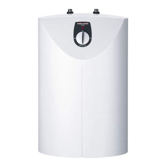 Stiebel Eltron SHU 5 SLi comfort Utilisation Et Installation