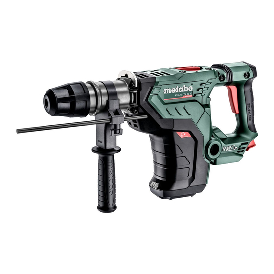 Metabo KHA 18 LTX BL 40 Notice Originale