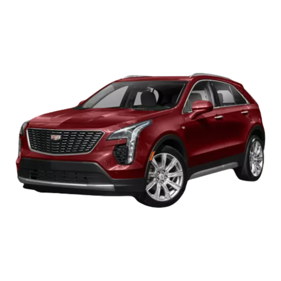 Cadillac XT4 Guide Du Propriétaire