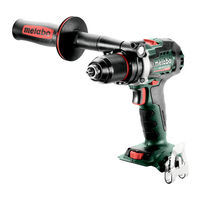 Metabo BS 18 LTX-3 BL I Notice Originale