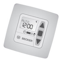 Becker Centronic TimeControl TC42 Notice De Montage Et D'utilisation