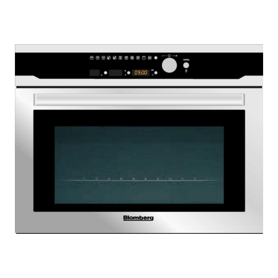 Blomberg BKE 9270 X Mode D'emploi
