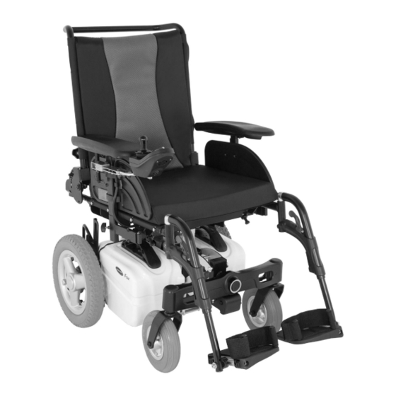 Invacare Fox Manuel D'utilisation