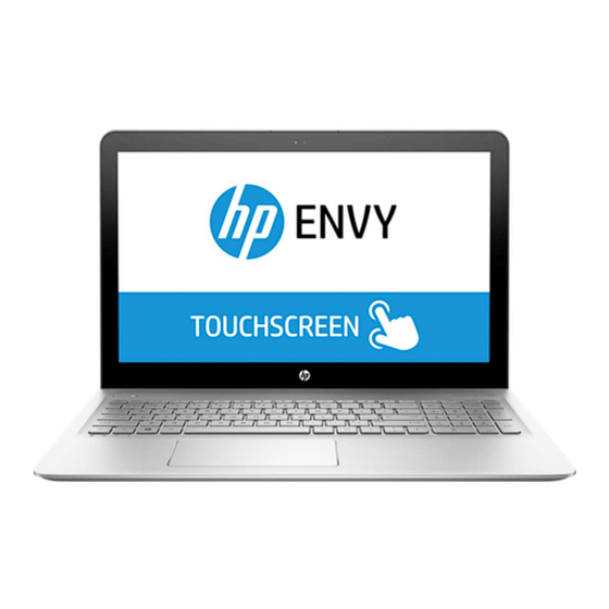 HP ENVY 15-AS005NF Manuel De L'utilisateur