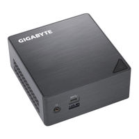 Gigabyte BRIX Guide De Démarrage Rapide