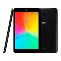 LG G Pad 8.0 Guide De L'utilisateur