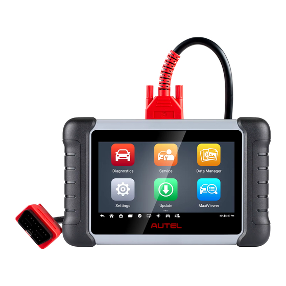 Autel MaxiCOM MK808S Mode D'emploi