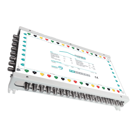 Fracarro SWP908TS Instructions D'emploi