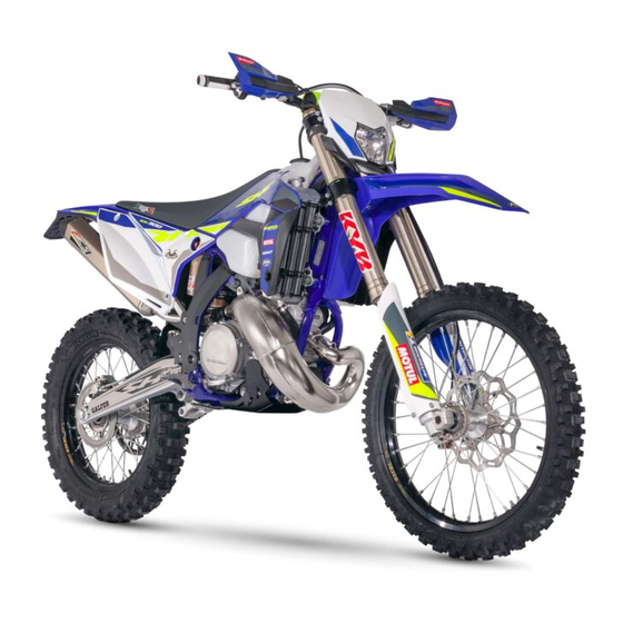 Sherco SE 250i Manuel Du Propriétaire