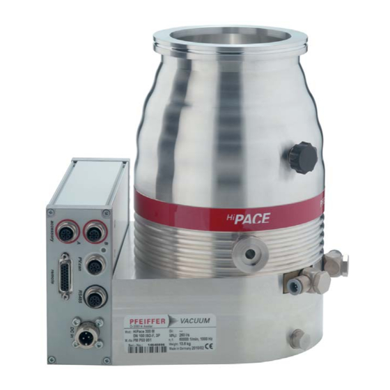 Pfeiffer Vacuum HIPACE 300 M Manuel De L'utilisateur
