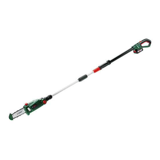 Bosch UniversalChainPole 18 Notice Originale