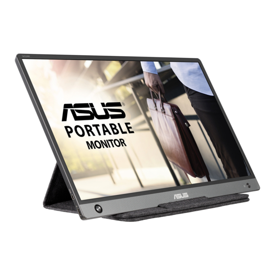 Asus ZenScreen MB16AH Guide De L'utilisateur