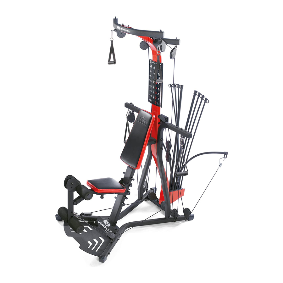 Nautilus Bowflex PR3000 Home Gym Manuel De Montage