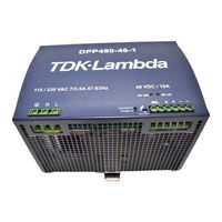 Tdk-Lambda DPP480-1 Série Mode D'emploi